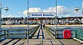 Bansin promenade seen from the pier