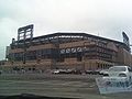 Citi Field taken from the Shea Stadium Parking Lot on 7/23/2008