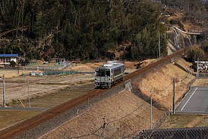 井原線で使用されるIRT355形 （小田 - 早雲の里荏原間）