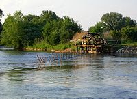 Water wheel at the Regnitz