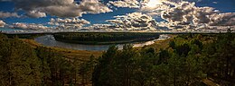 Daugava River in Vecsaliena Parish