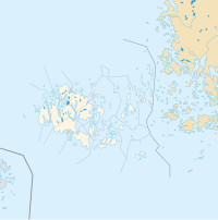 Storskär på en karta över Åland