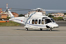 AW139 in Ciampino