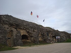 The entrance to the fort