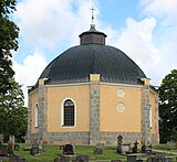 Kyrkan från öster