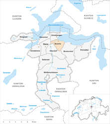 Buochs – Mappa