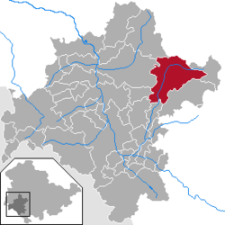 Steinbach-Hallenberg – Mappa