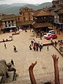 Temple courtyard in Bhaktapur