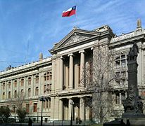 Palacio de los Tribunales de Justicia de Santiago, sídlo Najvyššieho súdu