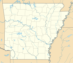 Fox, Arkansas is located in Arkansas