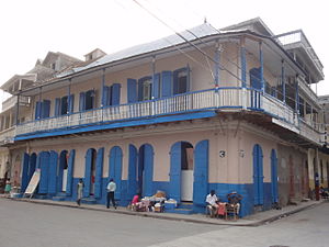 Maison coloniale dans le centre historique.