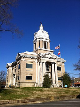 Chickasaw County Court House i Houston.