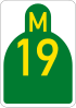 Metropolitan route M19 shield