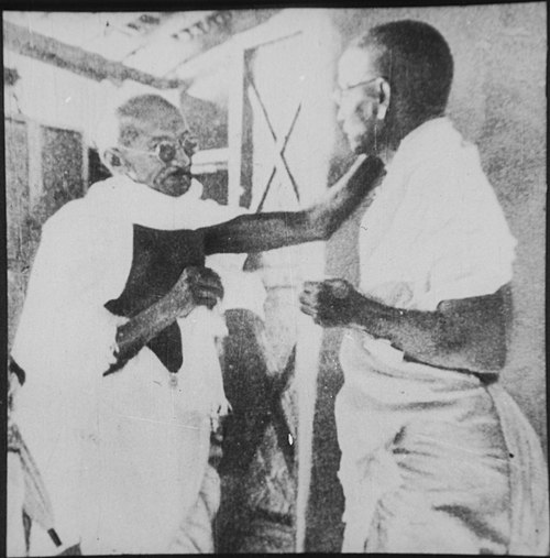 Gandhi et Vinoba