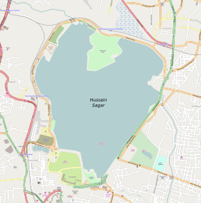 Hussain Sagar Map.svg