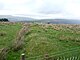 Looking north along western side of the Blaen Cwm Bach Roman marching camp