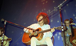 Tim Buckley performing at the Fillmore East on October 18, 1968