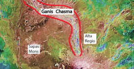 Image illustrative de l'article Ganis Chasma