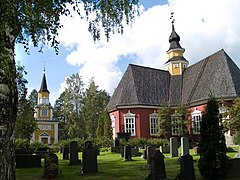 L'église de Kuortane.