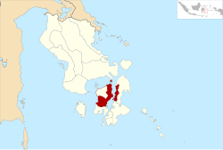 Location within Southeast Sulawesi