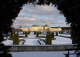 Vintervy från "Boskékvarteren".