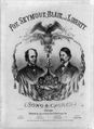 Cover of Northern (Chicago) campaign song book (1868)