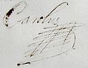 Charles VI's signature