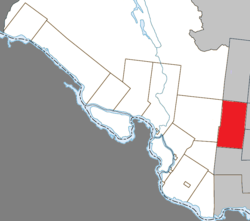 Location within Pontiac RCM