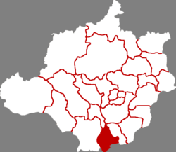 Location in Baoding