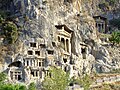 Lycian tombs in Fethiye