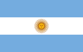 Bandera de Argentina