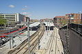 Fuenlabrada Central TrenGari ve Metro-Madrid gari