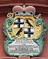 Heinrich VIII coat of arms for the Library (now the Theological Faculty)