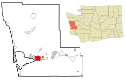 Aberdeen i Grays Harbor County och Washington