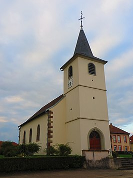 Kerk in Languimberg / Langenberg in Lothringen