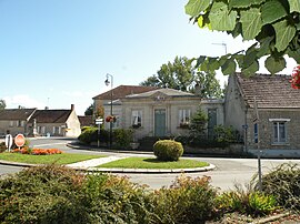 The town hall in Cauvigny