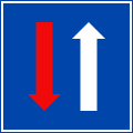 405: Priority over oncoming traffic