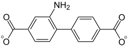 2-amino-1,1'-biphenyl-4,4'-dicarboxylate