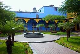 Patio de Jazmines de la Casona de San Marcos.