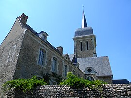 The church in Brissarthe