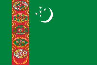 Turkmenistans flagga