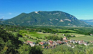 Le Grand Colombier (1 534 m) point culminant du Bugey.