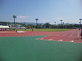 奈良県立橿原公苑陸上競技場（2011年8月）