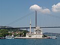 Ortaköy Mosque and the Bosphorus Bridge.