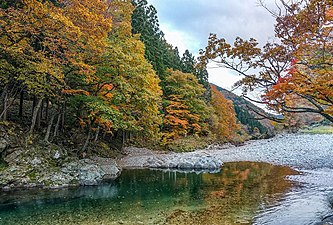 Gifu prefecture in autumn