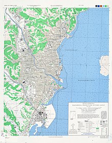 Map of Kagoshima Transport Network in 1945