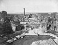 The ruins of Baalbek facing west from the hexagonal forecourt in the 19th century