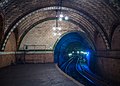 Blick in den Tunnel entgegen der Fahrtrichtung