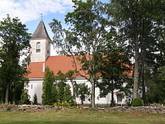 L'église de la Vierge Marie.