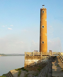 Farol de Tucuruí, construção histórica da Orla de Tucuruí, em 2013.